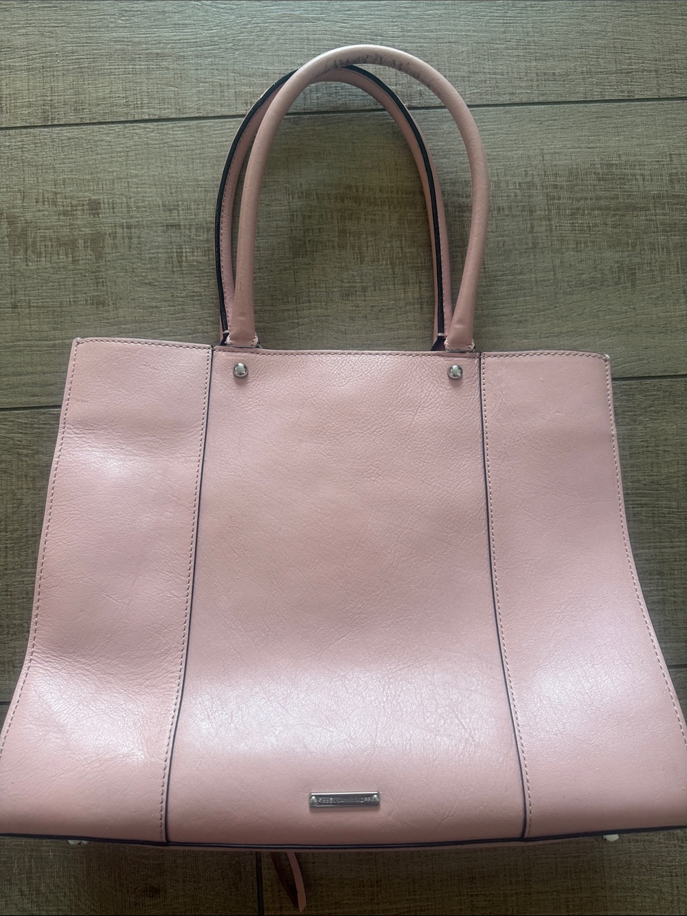 Rebecca Minkoff Blush Pink Structured Tote